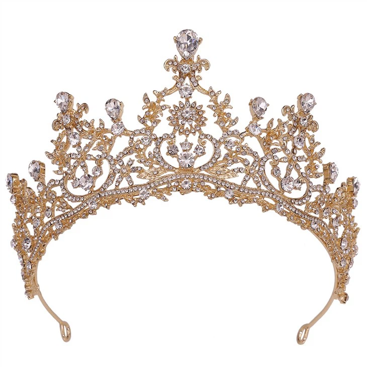 Haaraccessoires Metalen Hoofdband Bruids Bruiloft Kroon Zirkoon Tiara