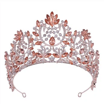 Crystal Wedding Haaraccessoires Bride Pageant Tiara's Kronen voor Queens